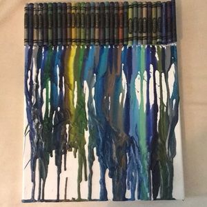 crayons melt together